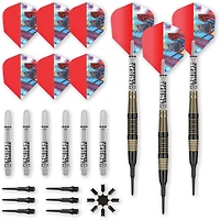 Dart World Flash Back 18g Soft Tip Dart Set