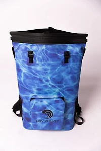 Dry Pocket Auto Sealing Double Lock Backpack Cooler