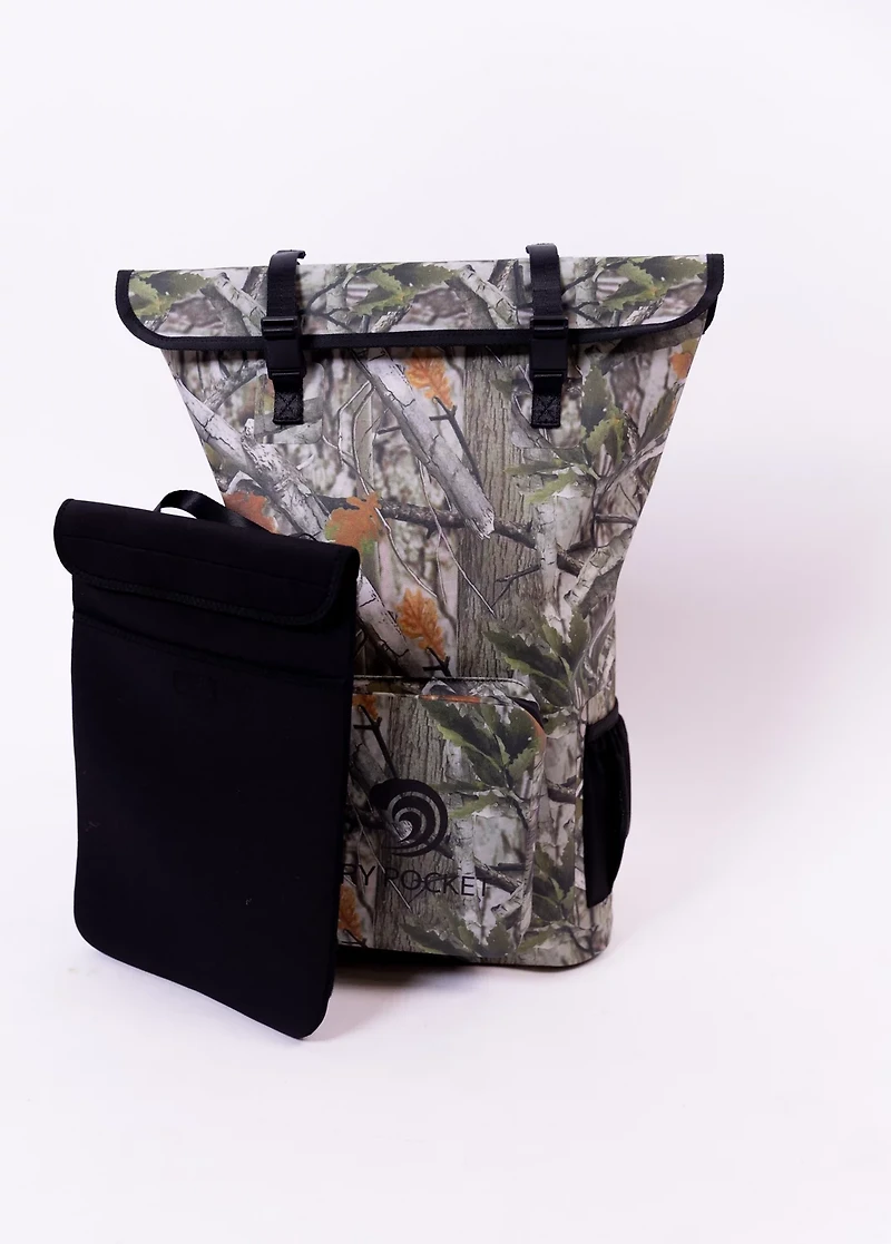 Dry Pocket Camouflage Auto Sealing Backpack Bag