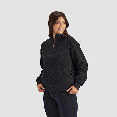 Freely Women's Becca 1/4-Zip Pullover Sweatshirt