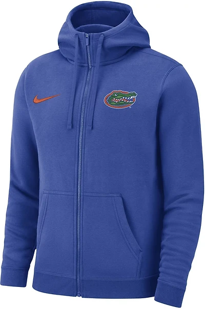 Nike Men's University of Florida Club Fleece Full-Zip Hoodie