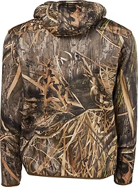 Drake Waterfowl Men's Endurance Mossy Oak 1/4 Zip Hooded Jacket