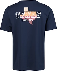 Carhartt Men's Relaxed Fit Heavyweight Pocket Texas Graphic T-shirt