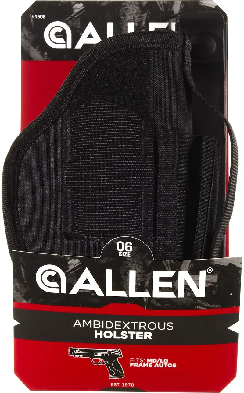 Allen Company Ambidextrous 3.25-3.75-Inch Handgun Belt Holster