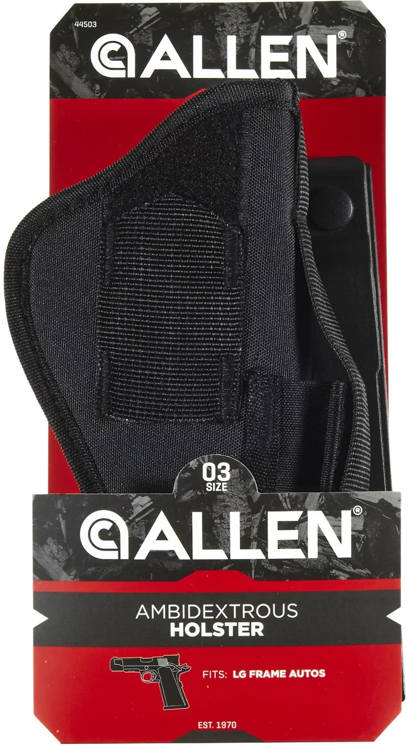 Allen Company Ambidextrous 4.5-5-Inch Handgun Belt Holster