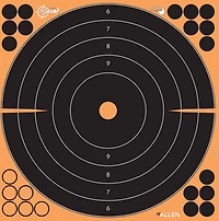 Allen Company EZ Aim Splash Reactive Adhesive Paper Bullseye Shooting Targets -Pack