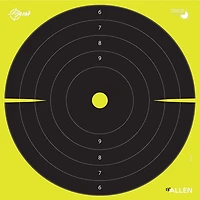 Allen Company EZ Aim 12.5in Splash Reactive Bullseye Paper Shooting Target 30-Pack