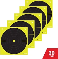 Allen Company EZ Aim 12.5in Splash Reactive Bullseye Paper Shooting Target 30-Pack