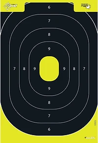 Allen Company EZ Aim Splash Reactive Paper IPSC Silhouette Shooting Targets 30-Pack
