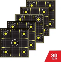 Allen Company EZ Aim 12.5in Splash Reactive Sight-In Grid Paper Shooting Target 30-Pack