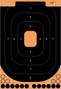 Allen Company EZ Aim Splash Reactive Silhouette Paper Shooting Target Kit