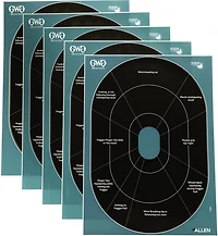 Girls With Guns Adhesive Splash Reactive Paper Handgun Trainer Shooting Target 5-Pack