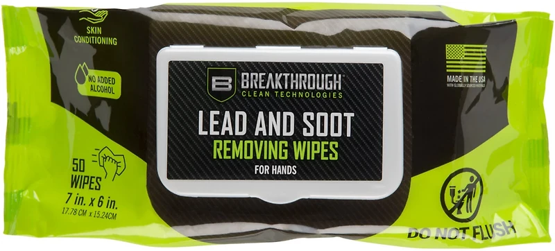 Breakthrough Clean Technologies Lead & Heavy Metal Removal Wipes 50-Pack