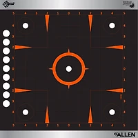 Allen Company EZ Aim 12in Splash Reactive Adhesive Sight-In GridPaper Shooting Target 4-Pack