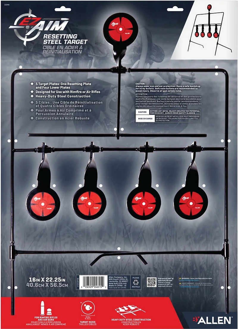 Allen Company EZ Aim Deflector Spinner Target System