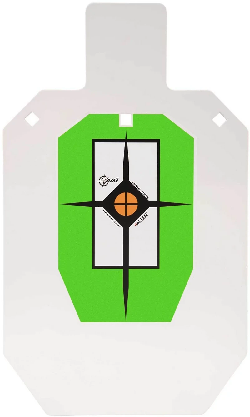 Allen Company EZ Aim 12x20in Hardrock AR500 IPSC Silhouette Shooting Target