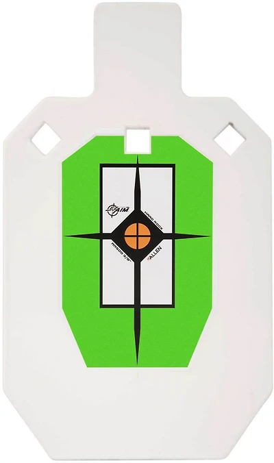 Allen Company EZ Aim 6x10in Hardrock AR500 IPSC Silhouette Shooting Target