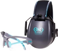 Girls With Guns Assure Protective Shooting Safety Glasses and Earmuffs Combo