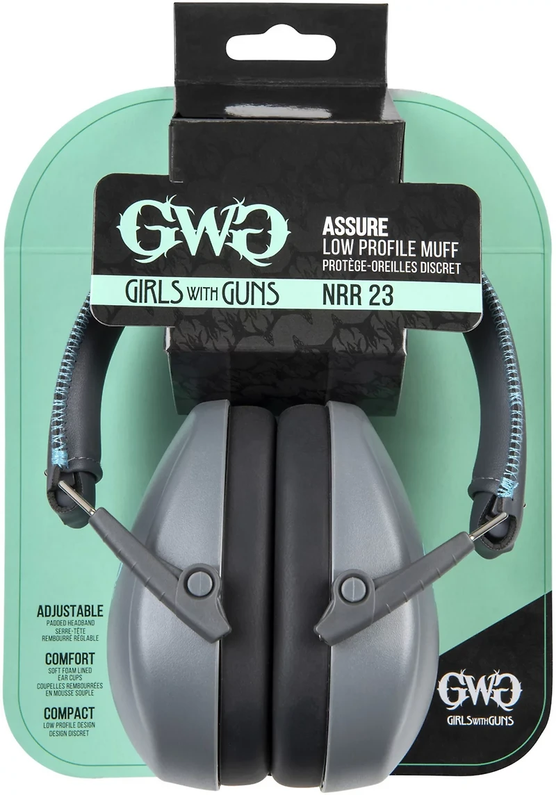 Girls With Guns Assure Low Profile Earmuffs