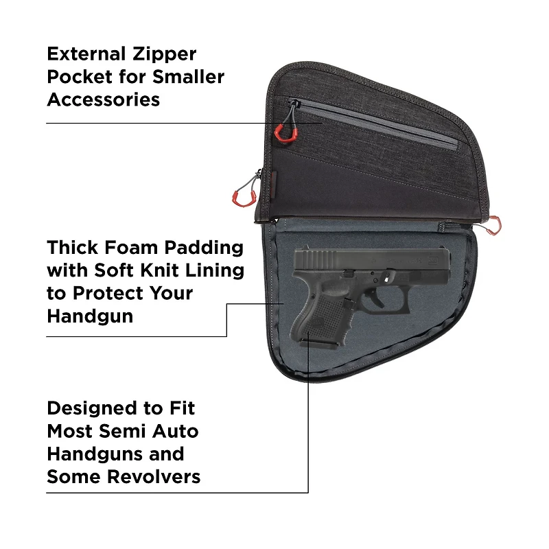 Allen Company Auto-Fit 2.0 9 in Handgun Case