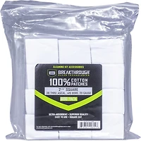 Breakthrough 2.25in Square Cotton Patch 600-Pack
