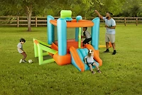 AGame Inflatable Bounce House With Soccer Goal