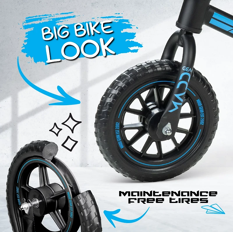 Madd Gear Light-Up BMX Balance Bike