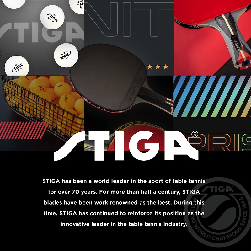 Stiga Anywhere Retractable Net Table Tennis Set