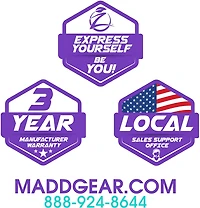 Madd Gear Light-Up BMX Balance Bike