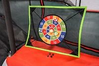 Jumpking 10 ft x 17 ft Oval Multi-Level Trampoline