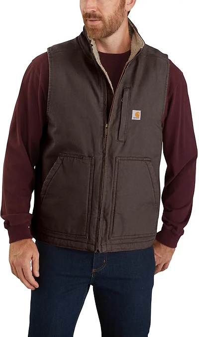 Carhartt Men's Sherpa Lined Mock Neck Vest