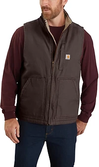 Carhartt Men's Sherpa Lined Mock Neck Vest