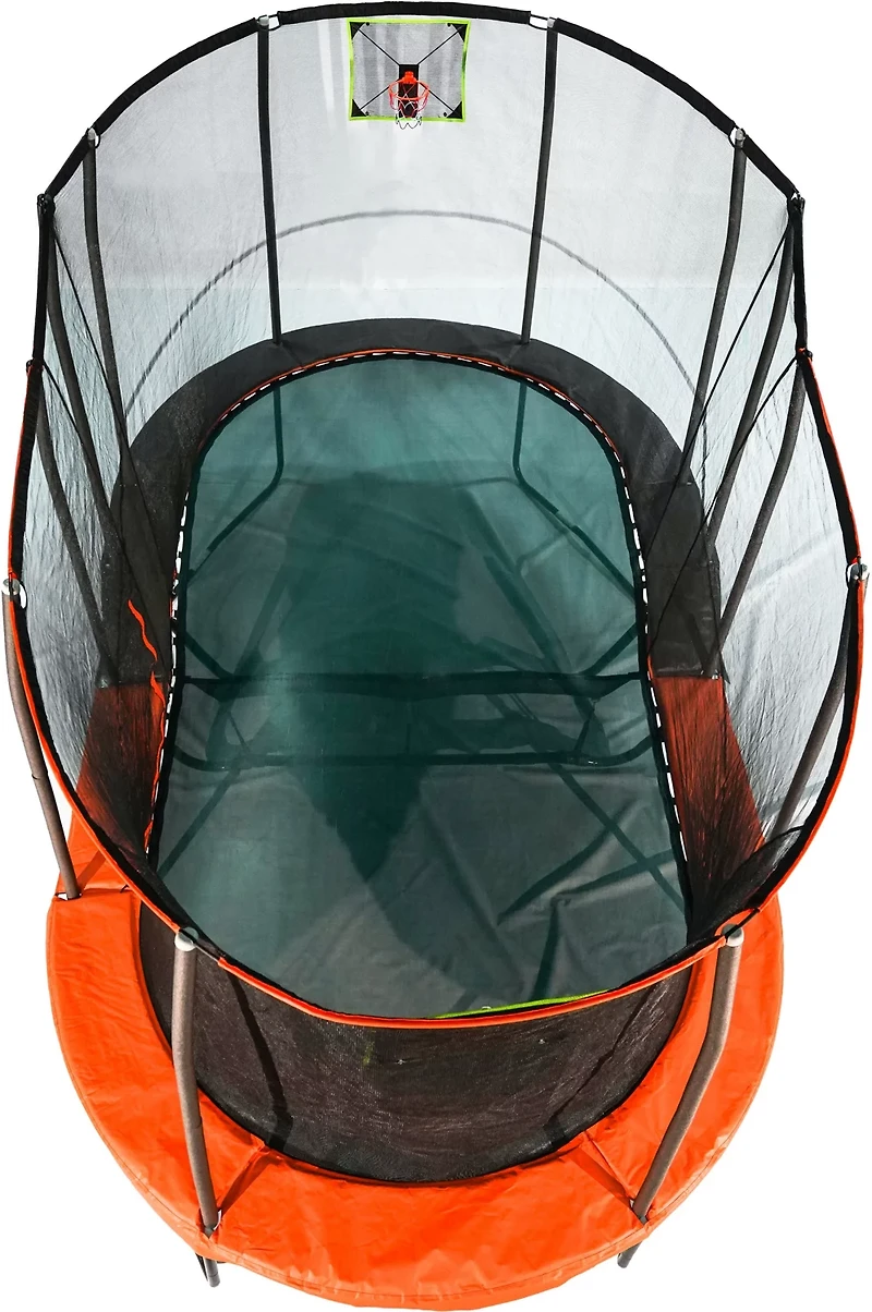 Jumpking 10 ft x 17 ft Oval Multi-Level Trampoline