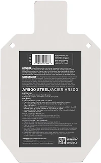 Allen Company EZ Aim Hardrock AR500 IPSC Silhouette Shooting Target