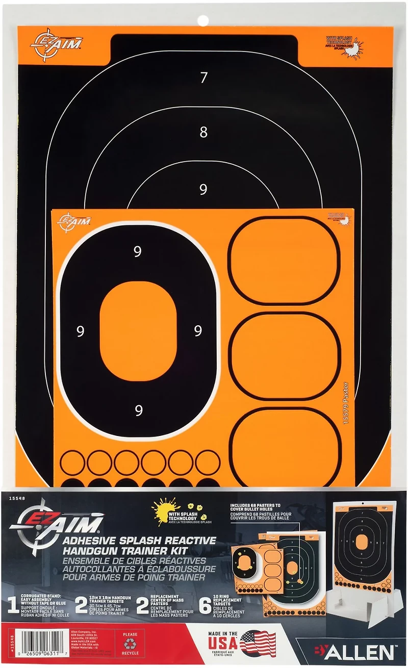 Allen Company EZ Aim 14x22in Splash Firearm Trainer Kit