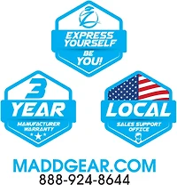 Madd Gear Light-Up BMX Balance Bike