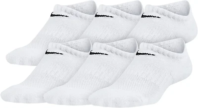 Nike Boys' Performance Cushioned No-Show Training Socks 6 Pack