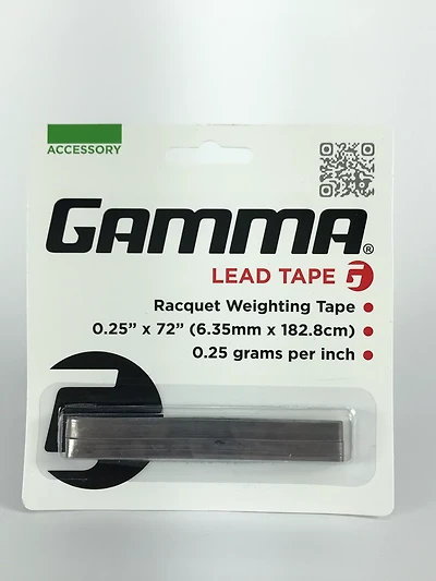 Gamma Paddle and Racquet Lead Tape