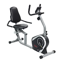 Sunny Health & Fitness Easy Adjustable Seat Recumbent Bike