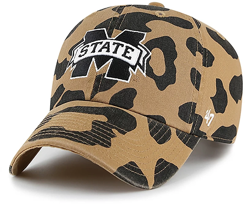 '47 Women's Mississippi State University Primary Logo Rosette Clean Up Cap