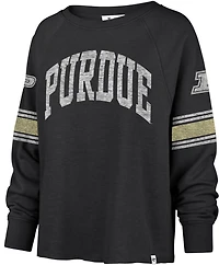 '47 Women's Purdue University Allie Crew Neck Sweatshirt