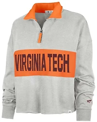 '47 Women's Virginia Tech Breakthrough Remi 1/4-Zip Sweatshirt