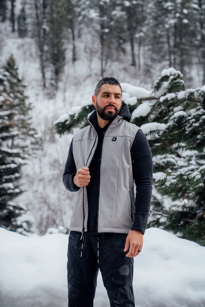 ActionHeat Men's 5V Battery Heated Softshell Vest