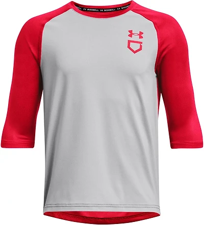 Under Armour Youth Utility Performance 3/4 Sleeve T-shirt