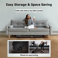 Urevo 2-in-1 Folding Walking Pad Treadmill