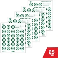 Allen Company EZ Aim IBS Rimfire Paper Shooting Target 25-Pack