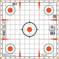 Allen Company EZ Aim Sight-In Grid Paper Shooting Target 100-Pack