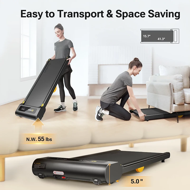 UREVO Spacewalk Lite Under Desk Treadmill