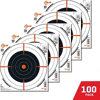 Allen Company EZ Aim Bullseye Paper Shooting Target 100-Pack