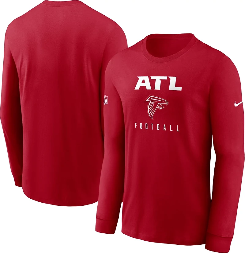 Nike Men's Atlanta Falcons Team Issue Dri-FIT Long Sleeve T-shirt